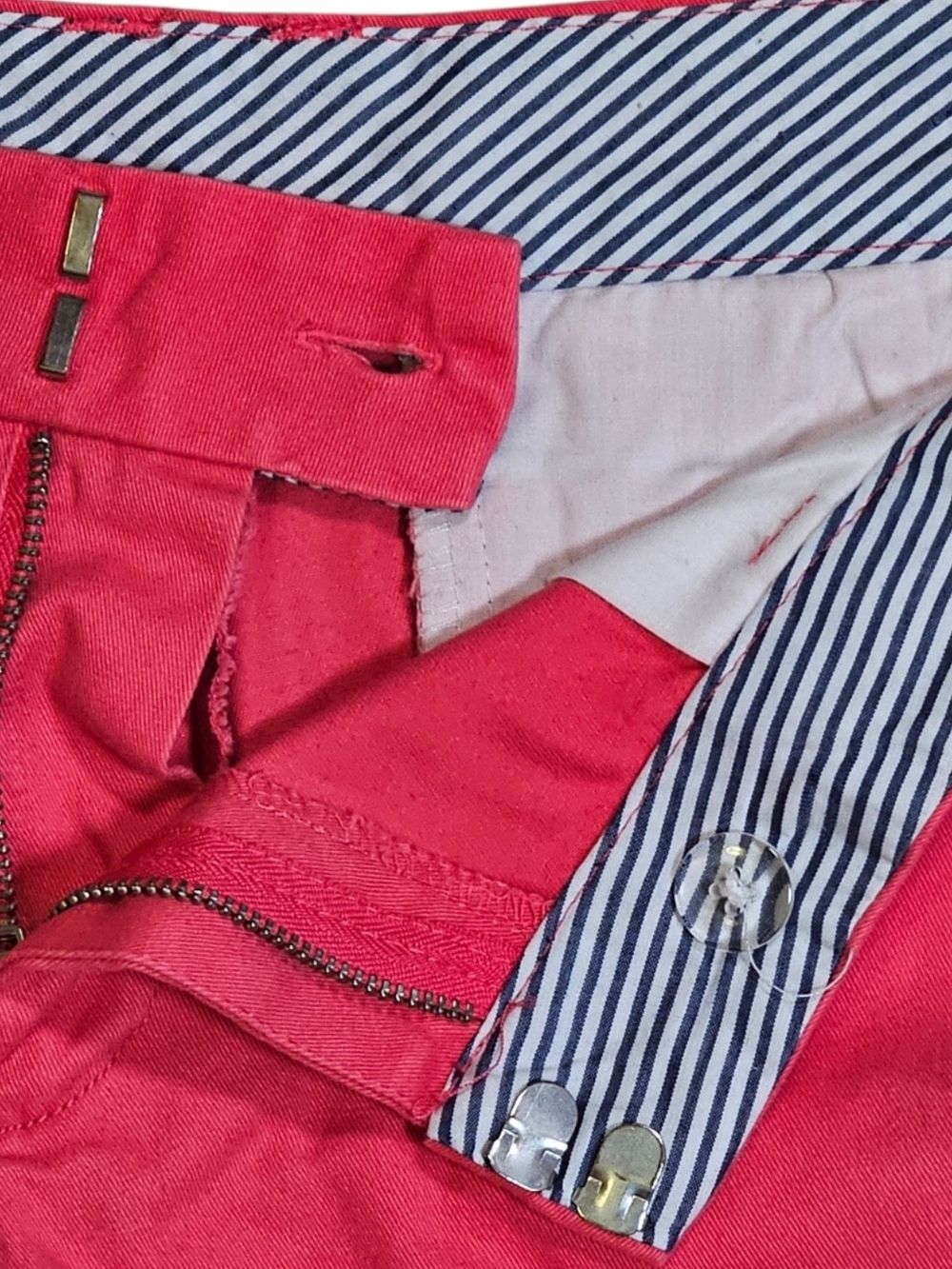 Women's Rose Pink Chino Shorts - Picture 3 of 6